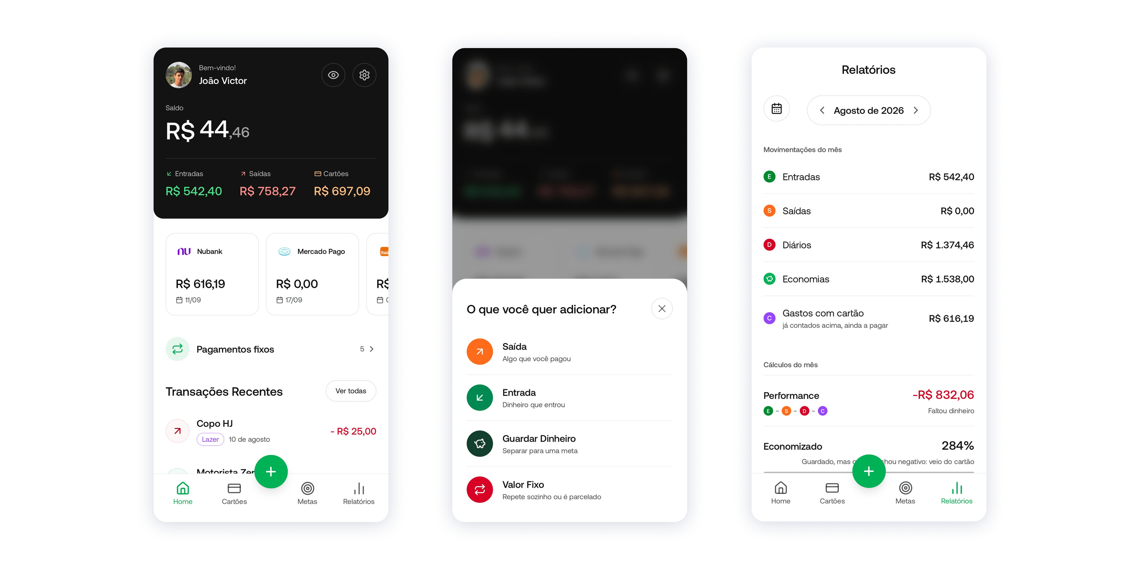 Aplicativo de controle financeiro, do protótipo ao código